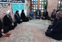جلسه شورای پیشرفت محله‌محور در مسجد جامع شهر نمین برگزار شد
